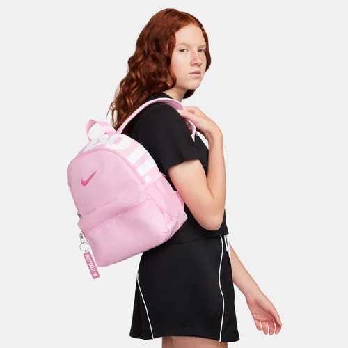 Nike Brasilia JDI Kids' Mini Backpack (11L) - Pink - Polyester