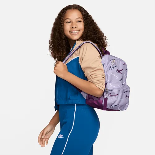 Nike Brasilia JDI Kids' Mini Backpack (11L) - Purple - Polyester