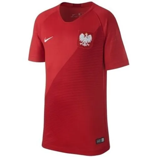Nike  Breathe Stadium Wyjazdowa Junior  boys's Children's T shirt in Red