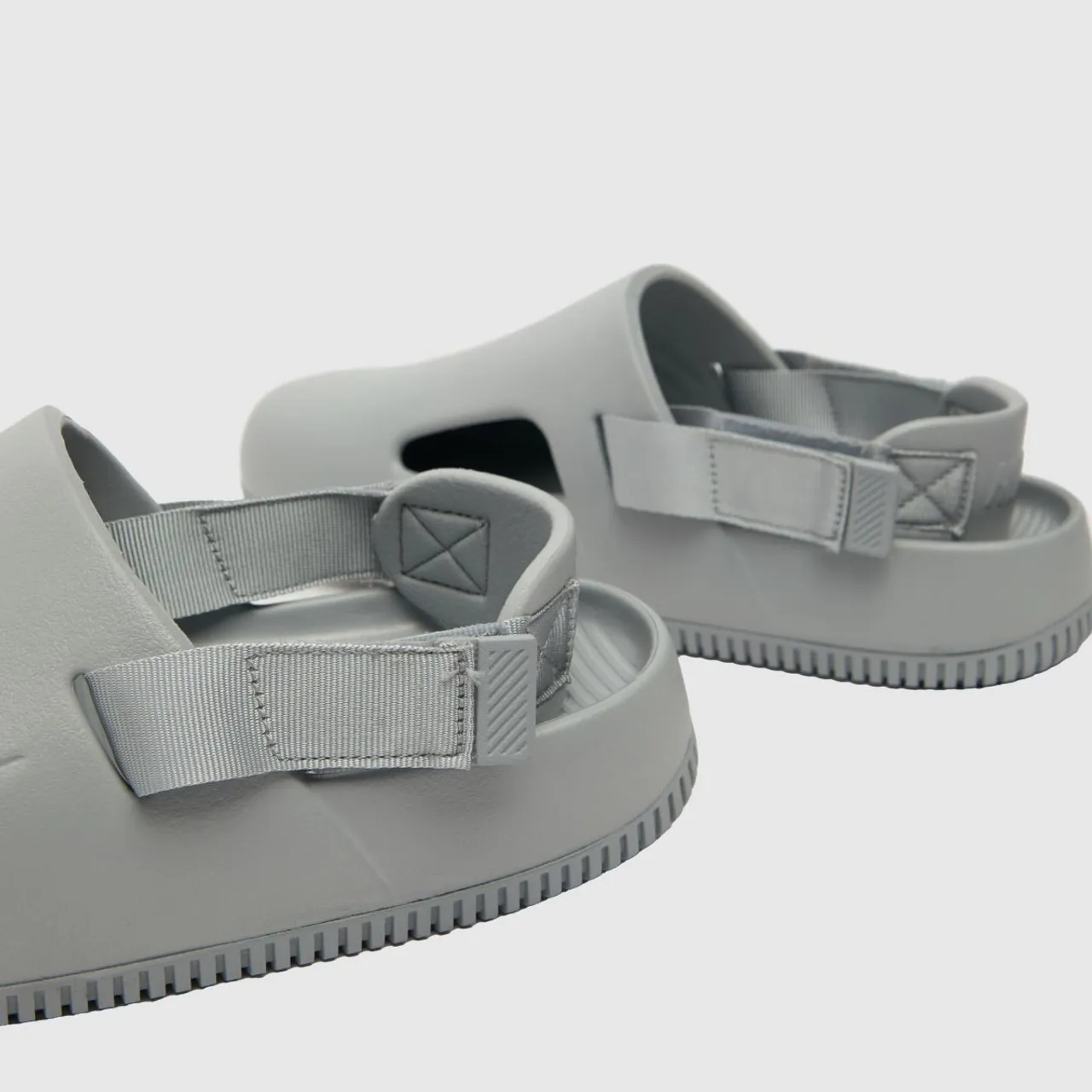 Nike Calm Sandals In Light Grey