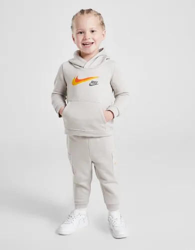 Nike Cargo Overhead Hoodie Tracksuit Infant - Grey