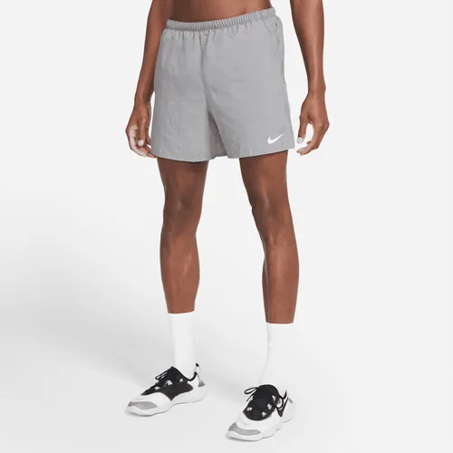 Nike Challenger Men's 13cm (approx.) Brief-Lined Running Shorts - Grey - Polyester