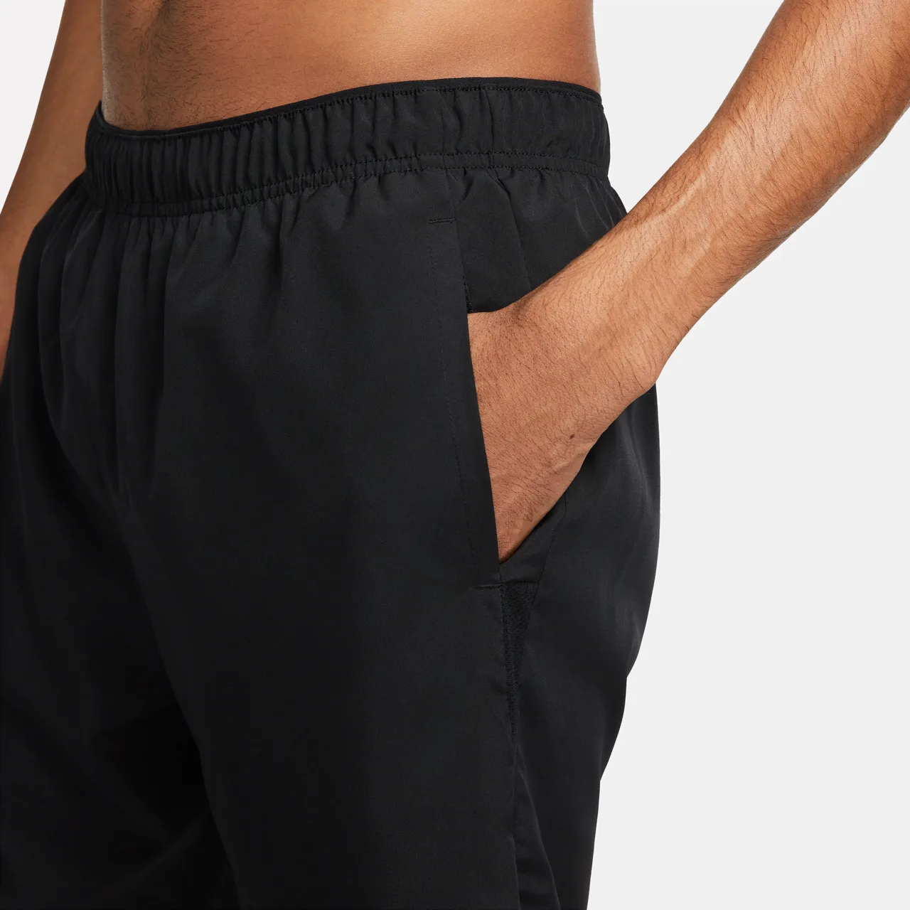 Nike Challenger Men's Dri-FIT 18cm (approx.) 2-in-1 Running Shorts - Black - Polyester