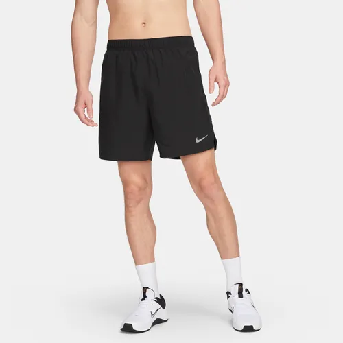 Nike Challenger Men's Dri-FIT 18cm (approx.) Brief-Lined Running Shorts - Black - Polyester