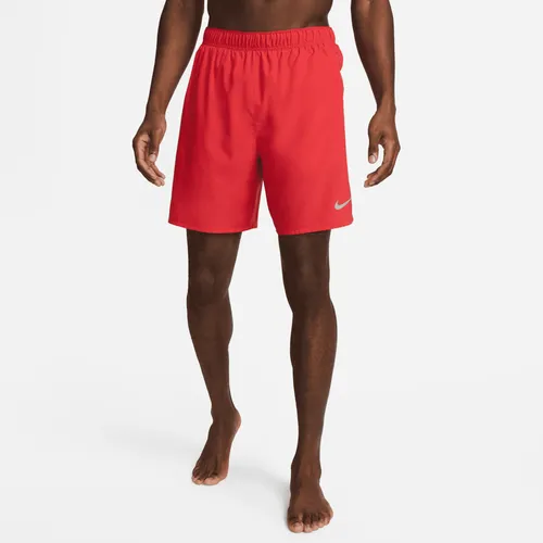 Nike Challenger Men's Dri-FIT 18cm (approx.) Brief-Lined Running Shorts - Red - Polyester