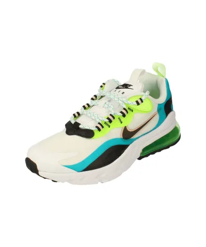 Nike Childrens Unisex Air Max 270 React Se Gs White Trainers