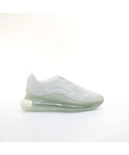 Nike Childrens Unisex Air Max 720 Kids White Trainers Textile