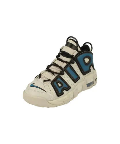 Nike Childrens Unisex Air More Uptempo Gs Basketball Grey Trainers