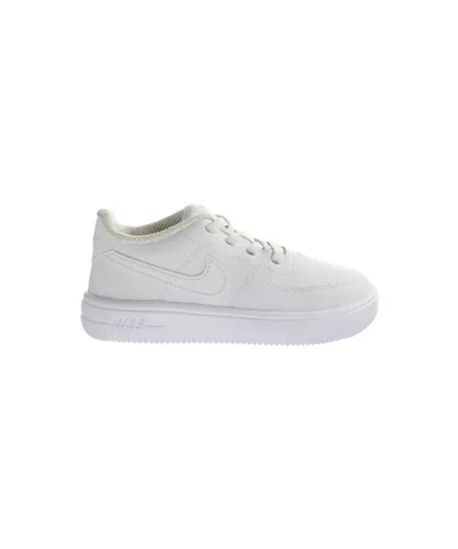Nike Childrens Unisex Force 1 '18 White Kids Trainers Leather