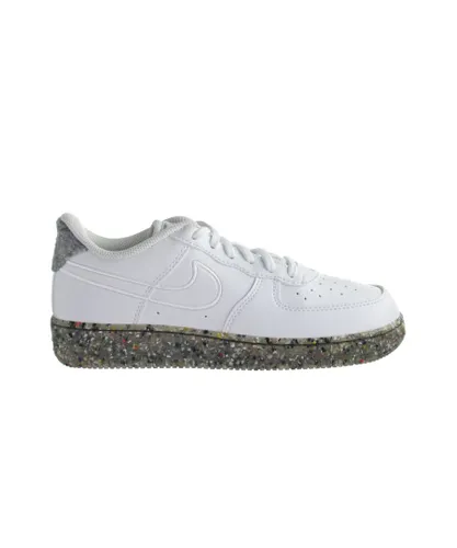 Nike Childrens Unisex Force 1 KSA Multicolor Kids Trainers - White Leather