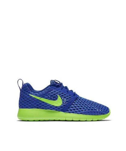 Nike Childrens Unisex Roshe One Flight Weight (GS) LaceUp Blue Synthetic Kids Trainers 705485 404