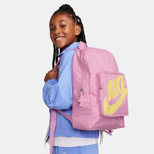Nike Classic Kids' Backpack (16L) - Pink - Polyester