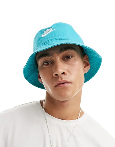 Nike Club bucket hat in blue turquoise-Green