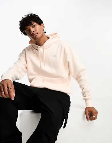 Nike Club fleece hoodie in cream-White