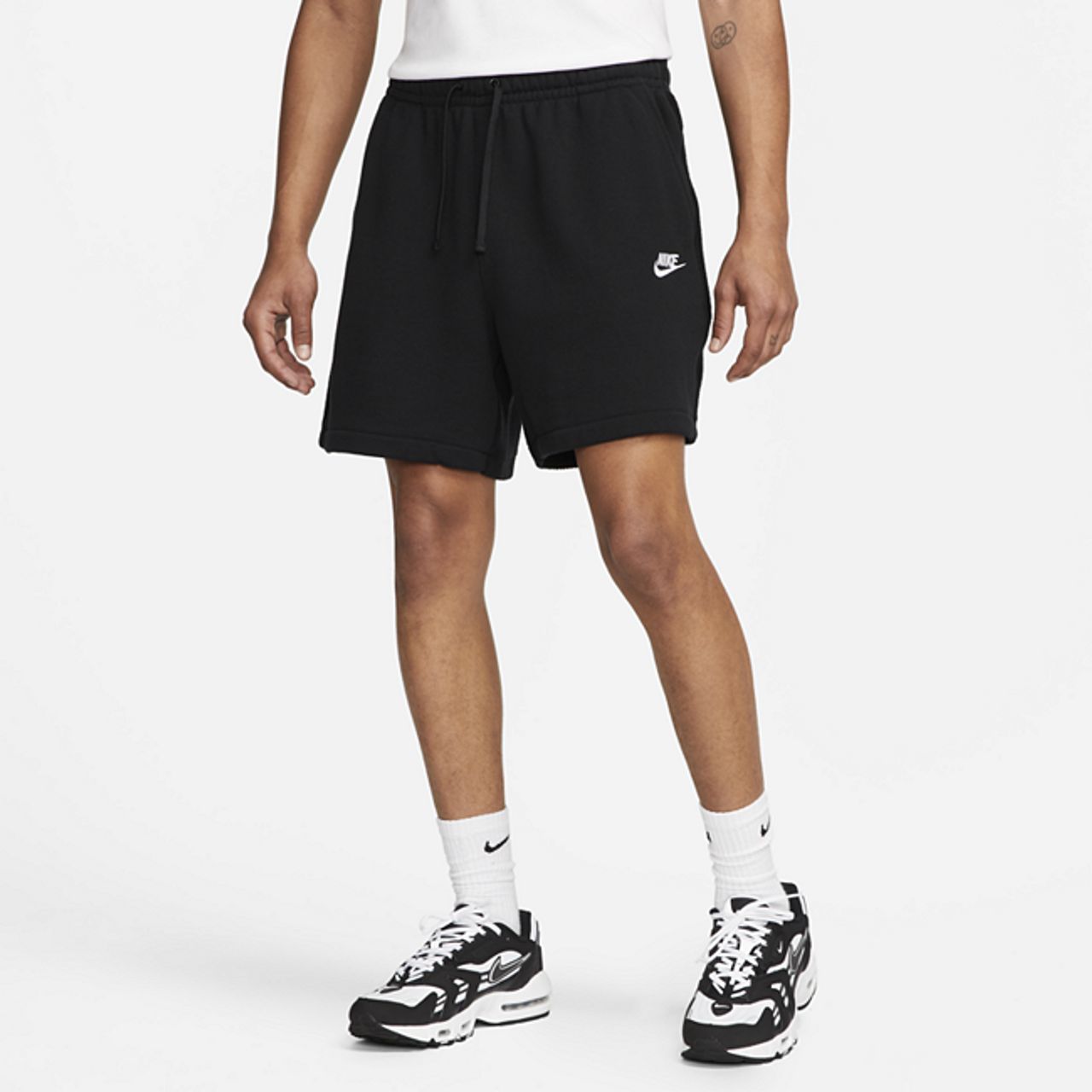 Nike Club Fleece+ Men's French Terry Shorts - Black DQ4595-010 ...