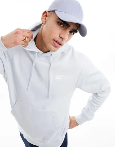 Nike Club hoodie in light grey