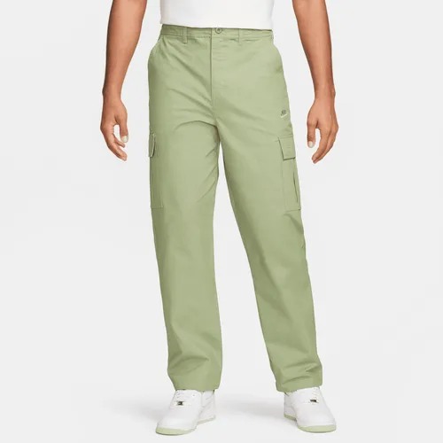 Nike Club Men's Cargo Trousers - Green - Cotton