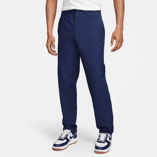 Nike Club Men's Chino Trousers - Blue - Cotton
