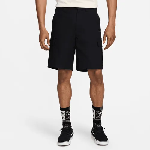 Nike Club Men's Woven Cargo Shorts - Black - Polyester