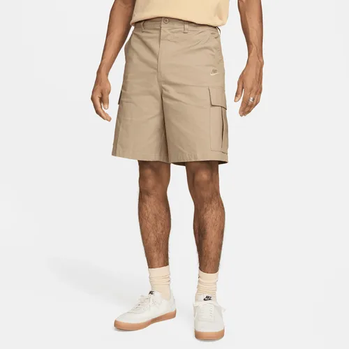 Nike Club Men's Woven Cargo Shorts - Brown - Polyester