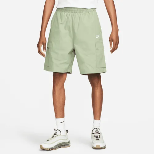 Nike Club Men's Woven Cargo Shorts - Green - Cotton