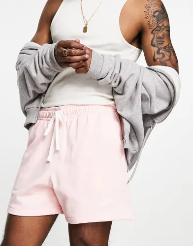 Nike Club shorts in pink