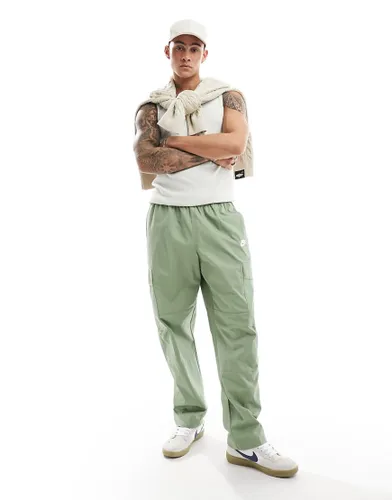 Nike Club woven cargo trousers in green