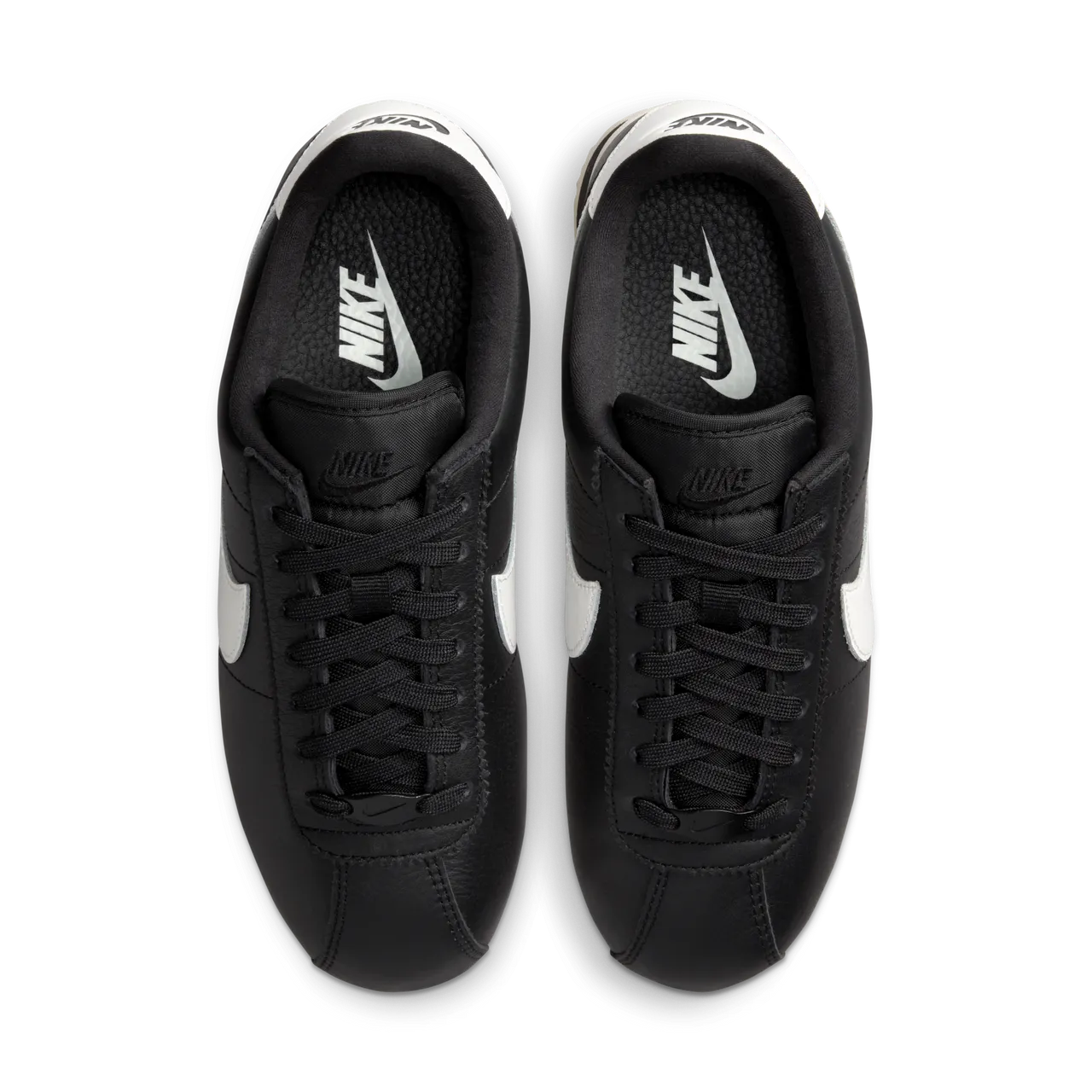 Nike Cortez 23 Premium Leather Women's Shoes - Black - Leather