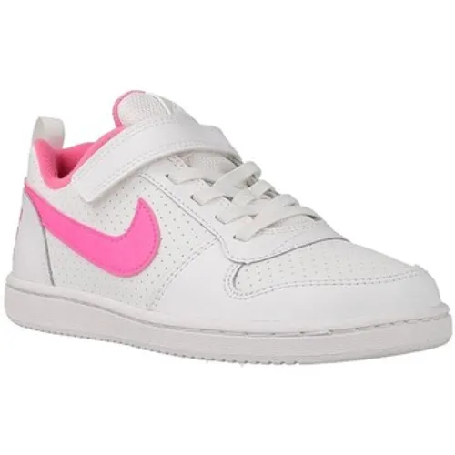 Nike  Court Borough Low  girls's Children's Shoes (Trainers) in multicolour