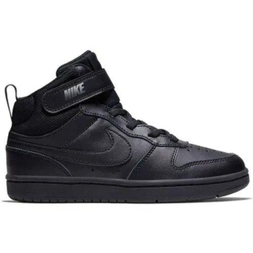 Nike  Court Borough Mid 2  boys's Children's Mid Boots in Black