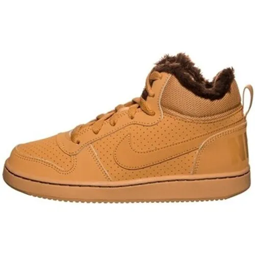 Nike  Court Borough Mid Winter  boys's Children's Shoes (High-top Trainers) in Orange