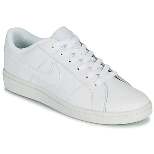 Nike  COURT ROYALE 2 LOW  men's Shoes (Trainers) in White