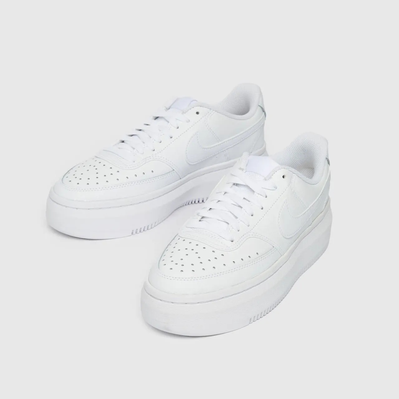 Nike Court Vision Alta Trainers In White