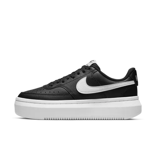 Nike Court Vision Alta Women's Shoes - Black - Leather