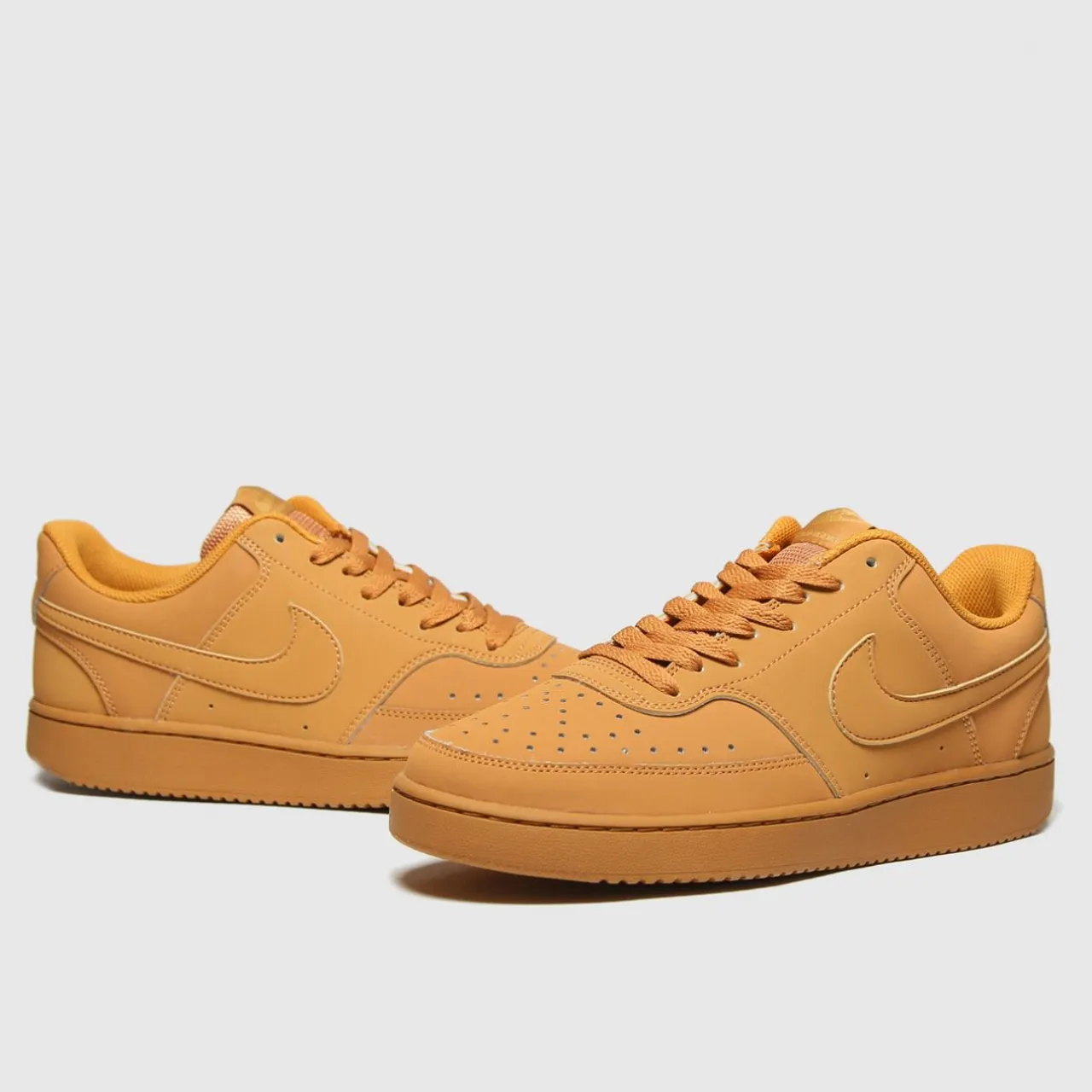 Nike Court Vision Low Trainers In Tan