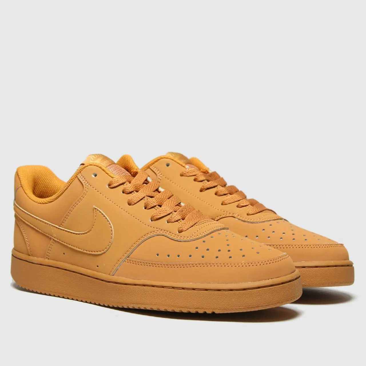 Nike Court Vision Low Trainers In Tan