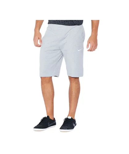Nike Crusader Mens Jersey Shorts In Grey Cotton
