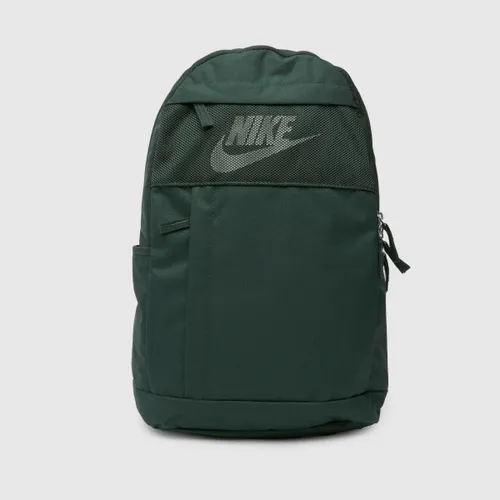 Nike Dark Green Elemental Backpack, Size: One Size