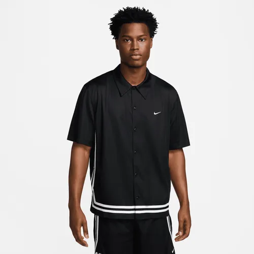 Nike DNA Crossover Men's Dri-FIT Short-Sleeve Basketball Top - Black - Polyester
