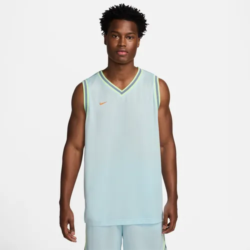 Nike DNA Men's Dri-FIT Basketball Jersey - Blue - Polyester