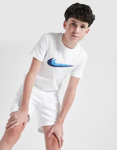 Nike Double Swoosh T-Shirt Junior - White