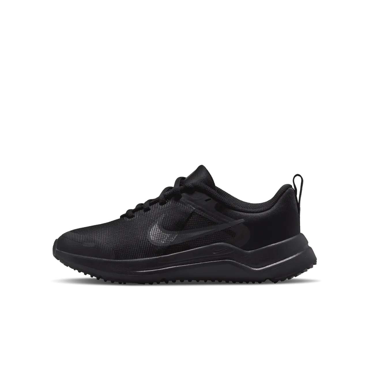 Nike Downshifter 12 Older Kids' Road Running Shoes - Black
