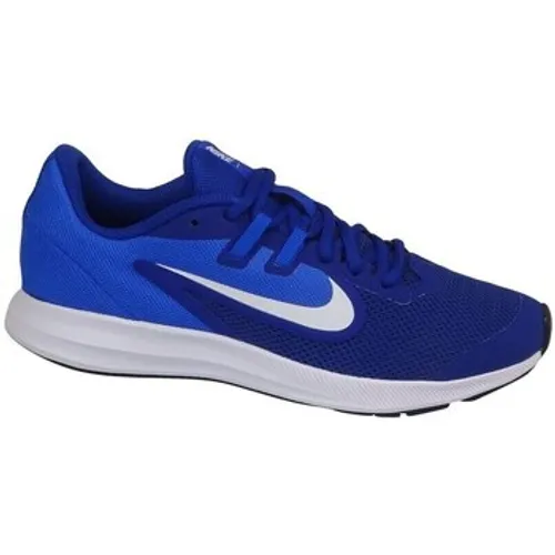 Nike  Downshifter 9 GS  girls's Children's Shoes (Trainers) in Blue