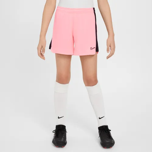 Nike Dri-FIT Academy 23 Older Kids' (Girls') Football Shorts - Pink - Polyester