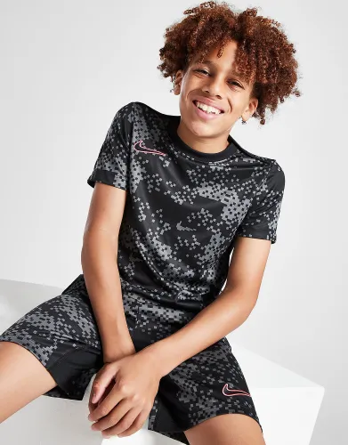 Nike Dri-FIT Academy Pro All Over Print T-Shirt Junior - Grey - Kids