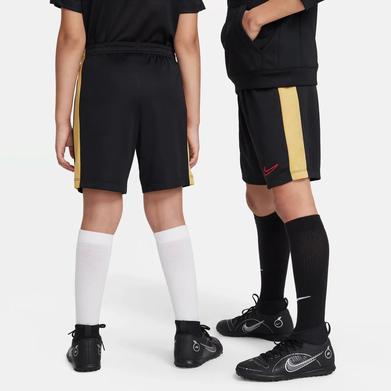 Nike Dri-FIT Academy23 Kids' Football Shorts - Black - Polyester