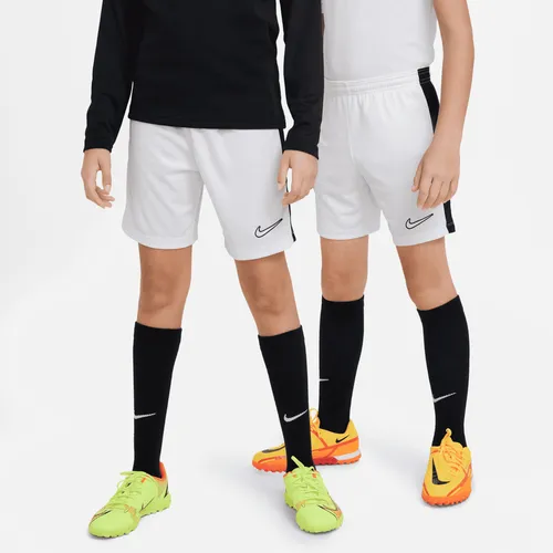 Nike Dri-FIT Academy23 Kids' Football Shorts - White - Polyester