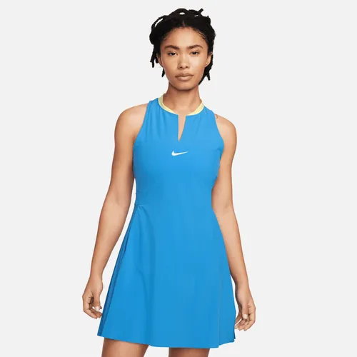 Nike Dri-FIT Advantage Women's Tennis Dress - Blue - Polyester