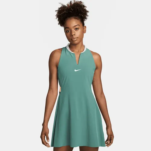 Nike Dri-FIT Advantage Women's Tennis Dress - Green - Polyester