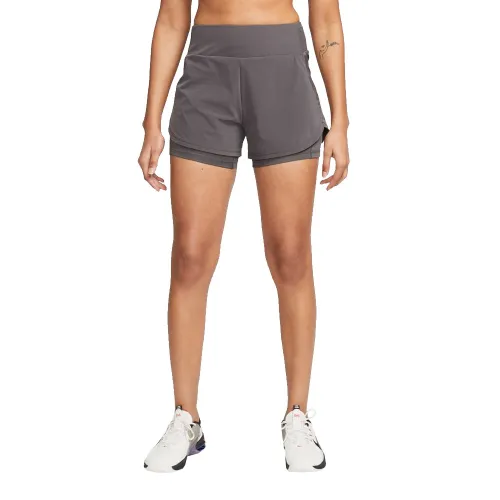 Nike Dri-FIT Bliss Mid-Rise Women's 2-in-1 Shorts - FA23